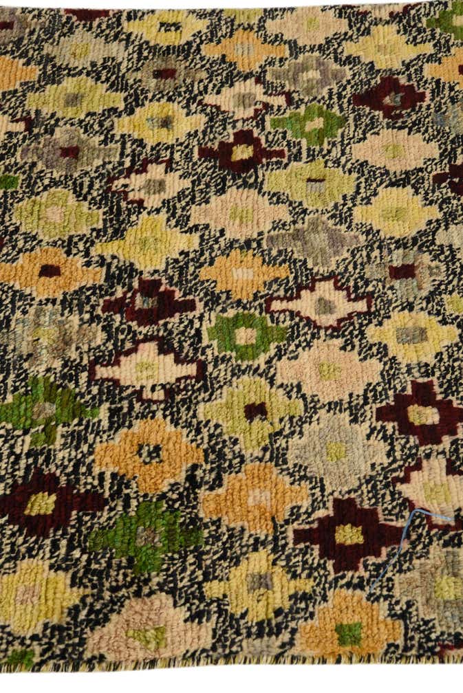 3' 4 x 5' 2 Hand Knotted Balouch Wool Rug