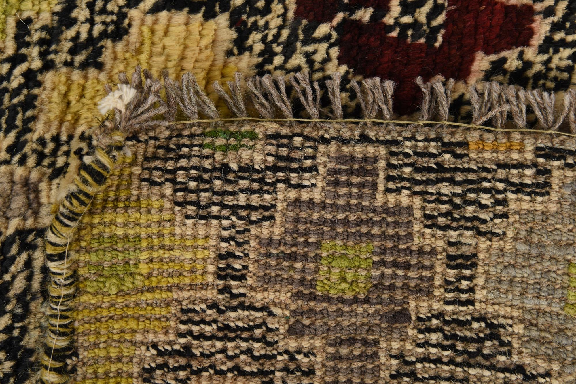 3' 4 x 5' 2 Hand Knotted Balouch Wool Rug
