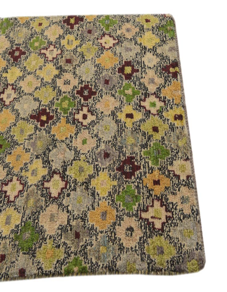 Detail image of 3' 3 x 5' 3  Hand Knotted Balouch Wool Rug