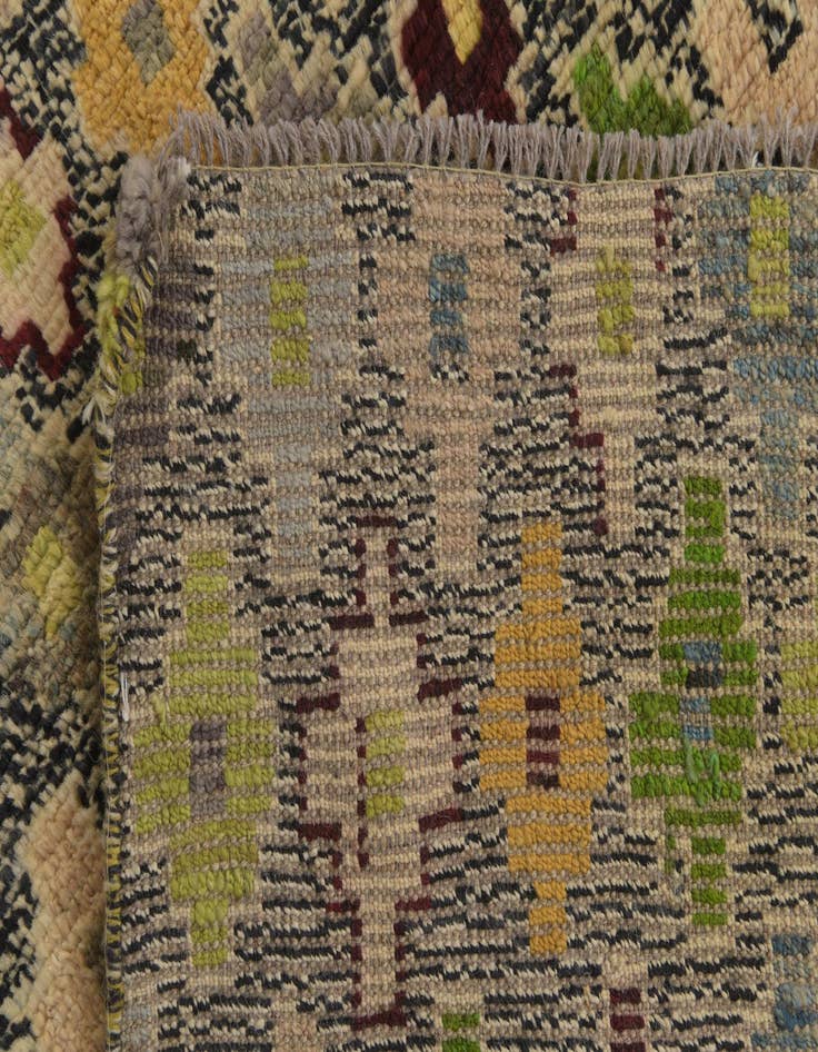 Detail image of 3' 3 x 5' 3  Hand Knotted Balouch Wool Rug