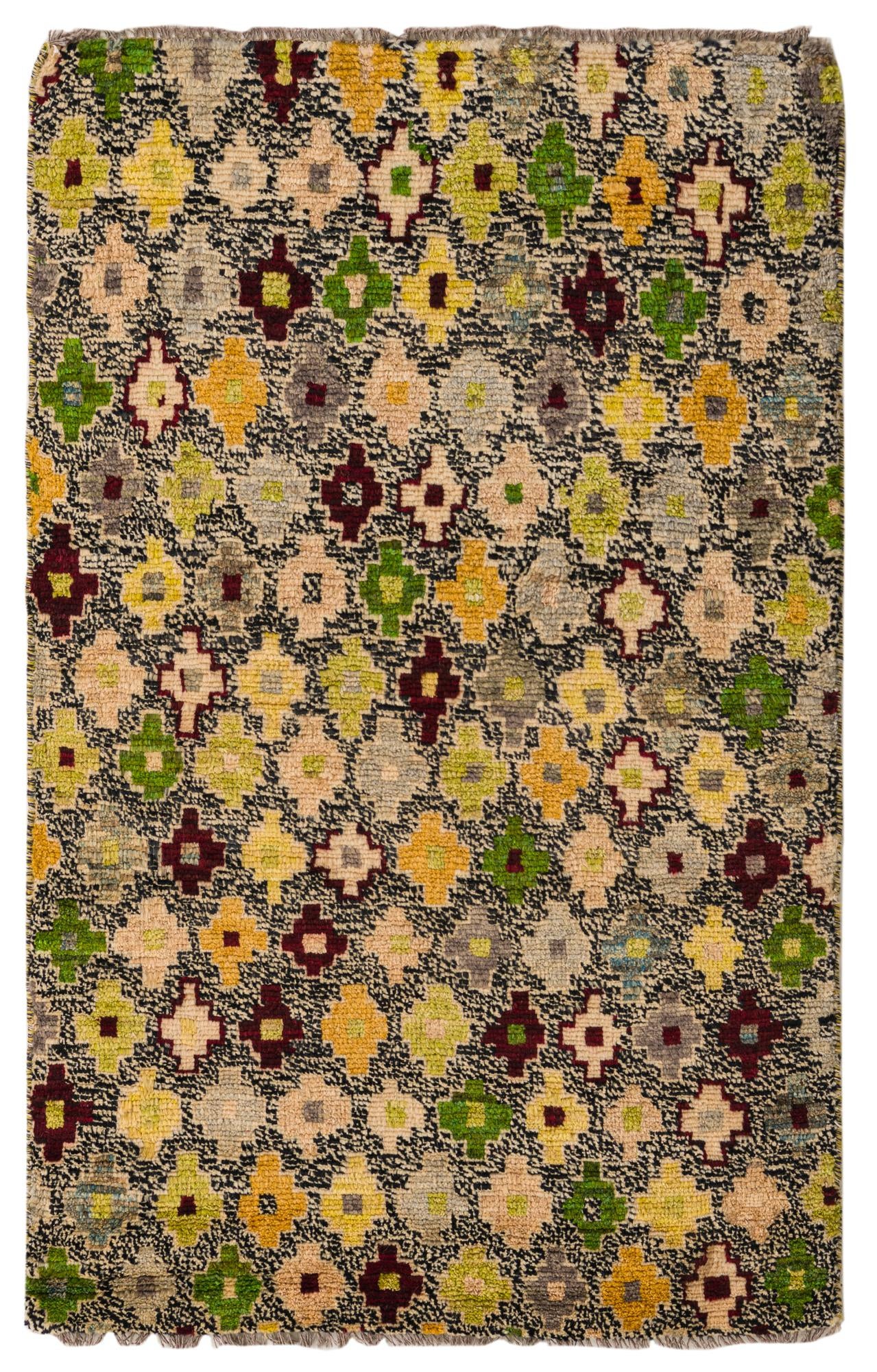 3' 3 x 5' 3 Hand Knotted Balouch Wool Rug