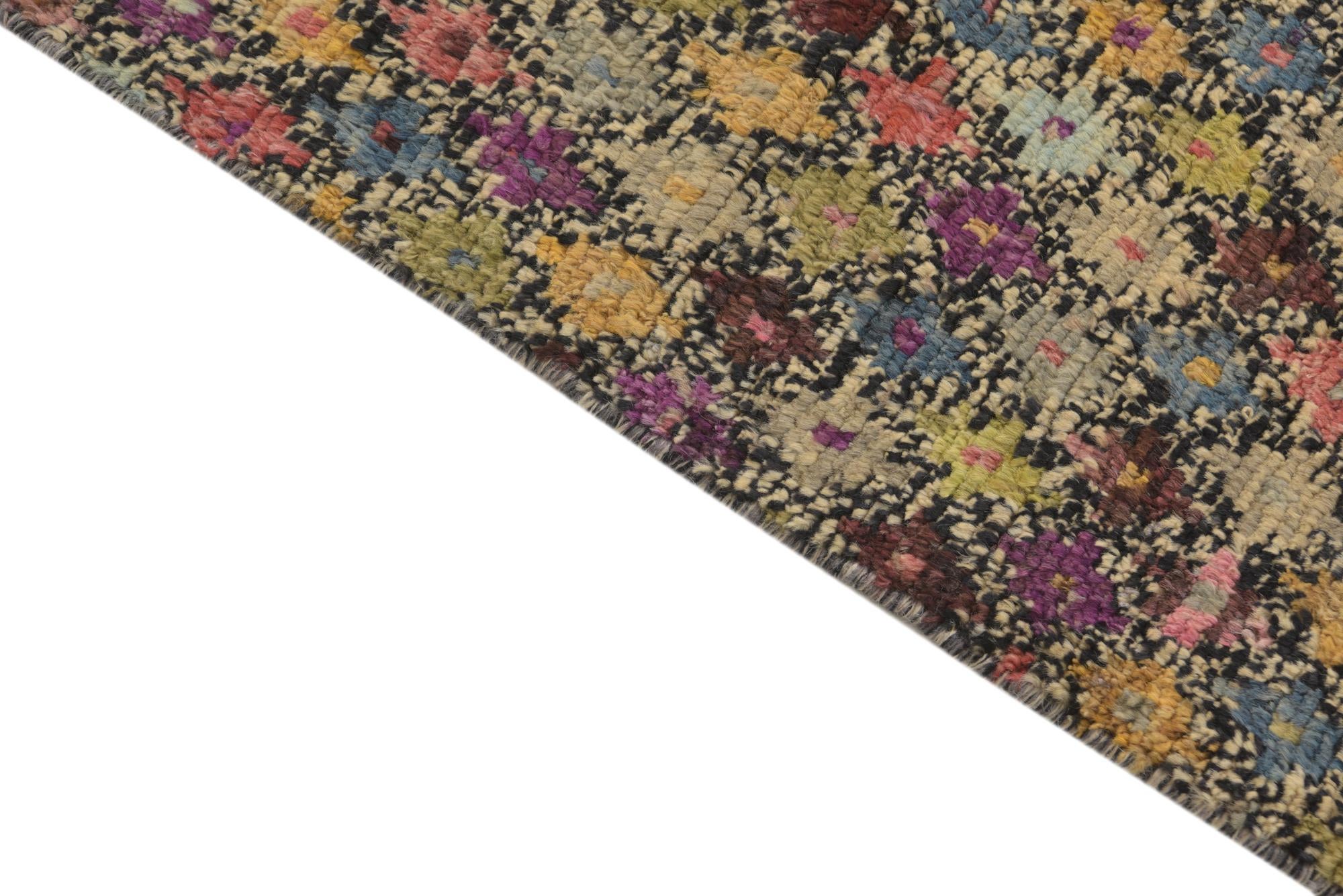 3' 2 x 4' 10 Hand Knotted Balouch Wool Rug
