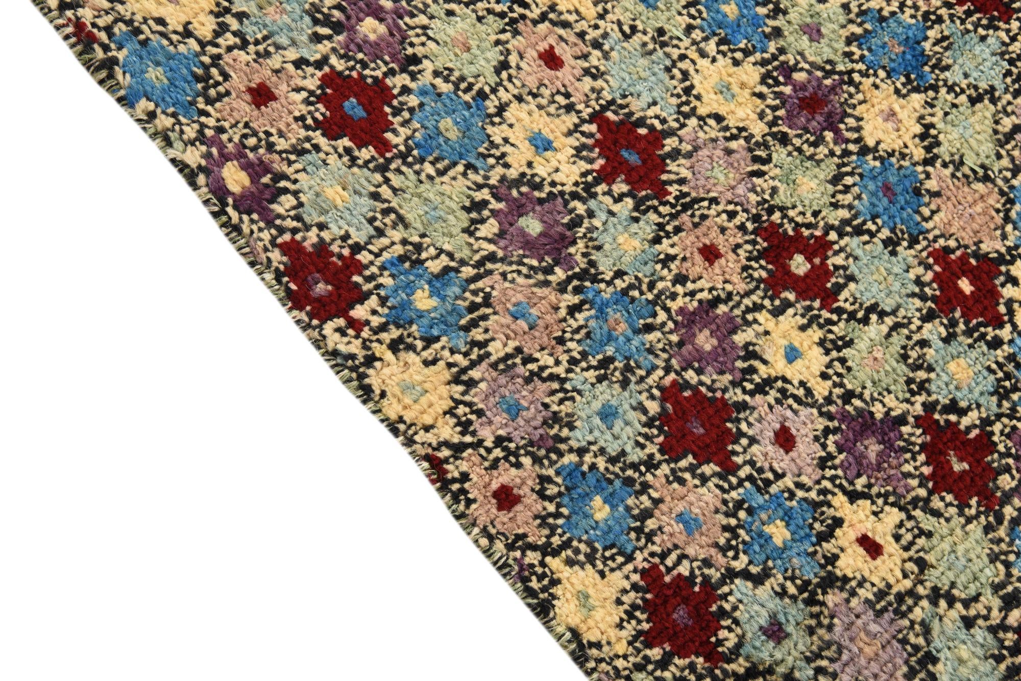 4' x 6' 5 Hand Knotted Balouch Wool Rug