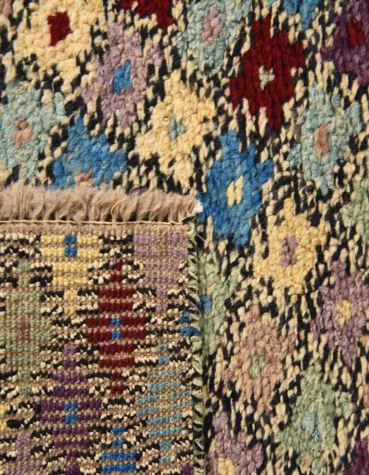 Detail image of 4' x 6' 5  Hand Knotted Balouch Wool Rug