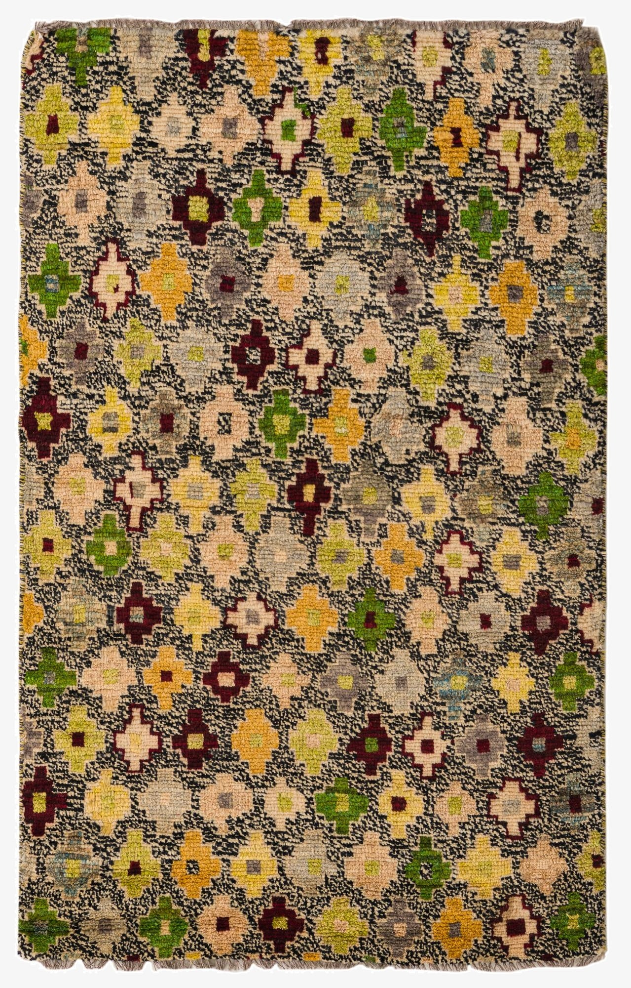 3' 3 x 5' 3  Hand Knotted Balouch Wool Rug
