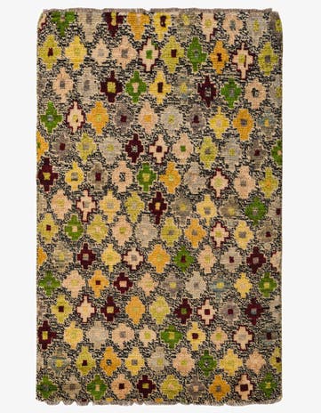 3' 3 x 5' 3 Hand Knotted Balouch Wool Rug