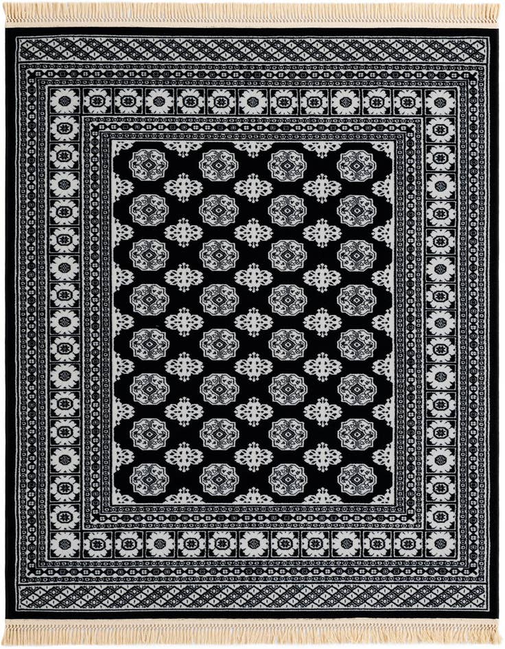 Detail image of 5' 3 x 7' Bokhara Rug