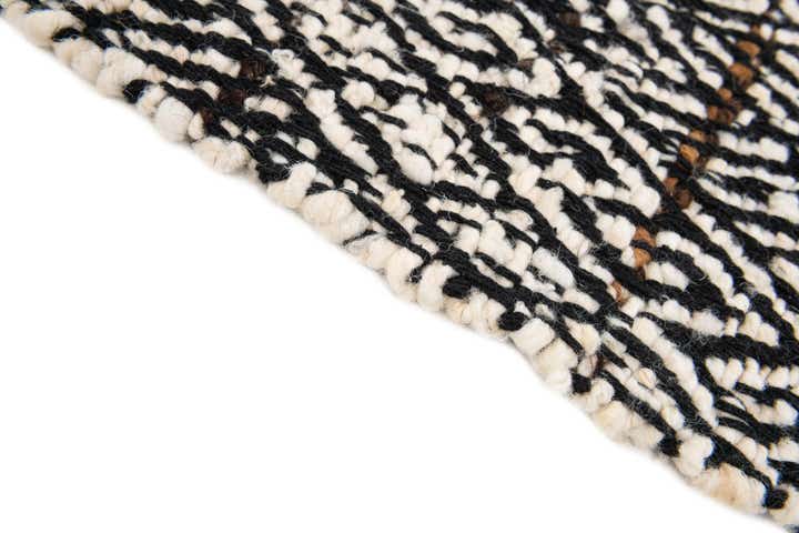 5' x 7' 9 Handmade Braided Jute Rug
