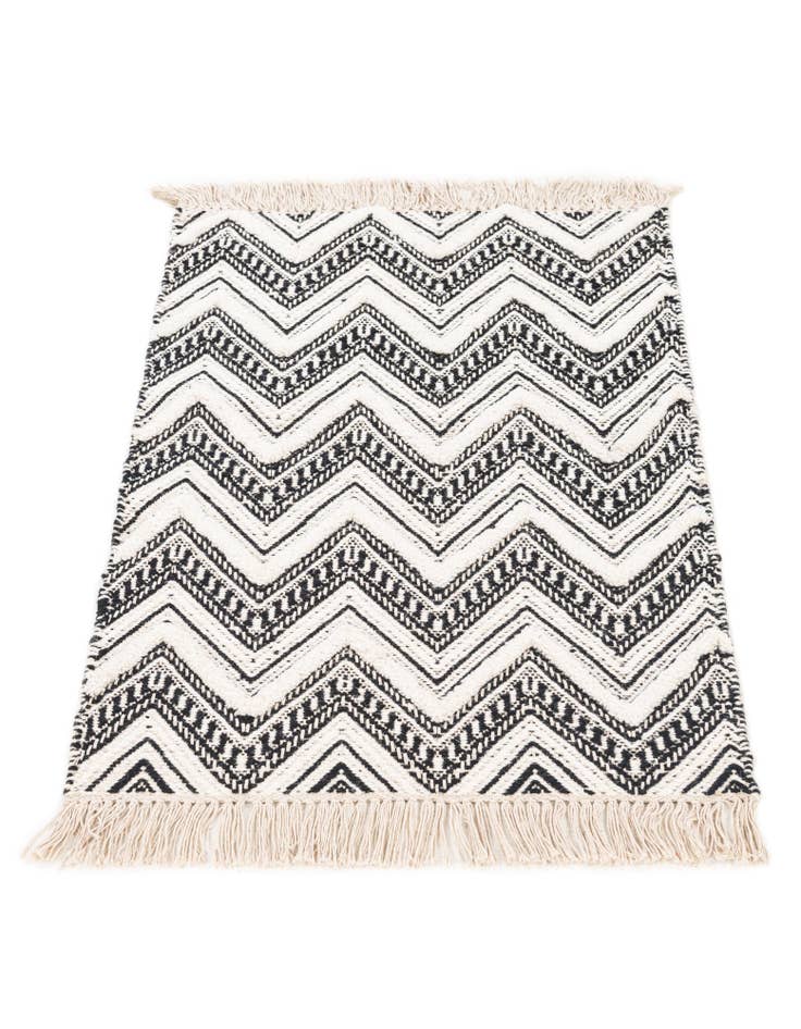 Detail image of 2' x 3'  Hand Braided Jute Rug