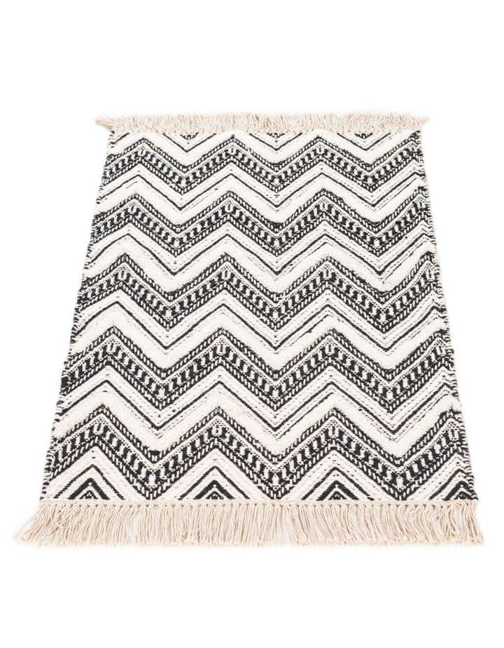 2' x 3' Handmade Braided Jute Rug