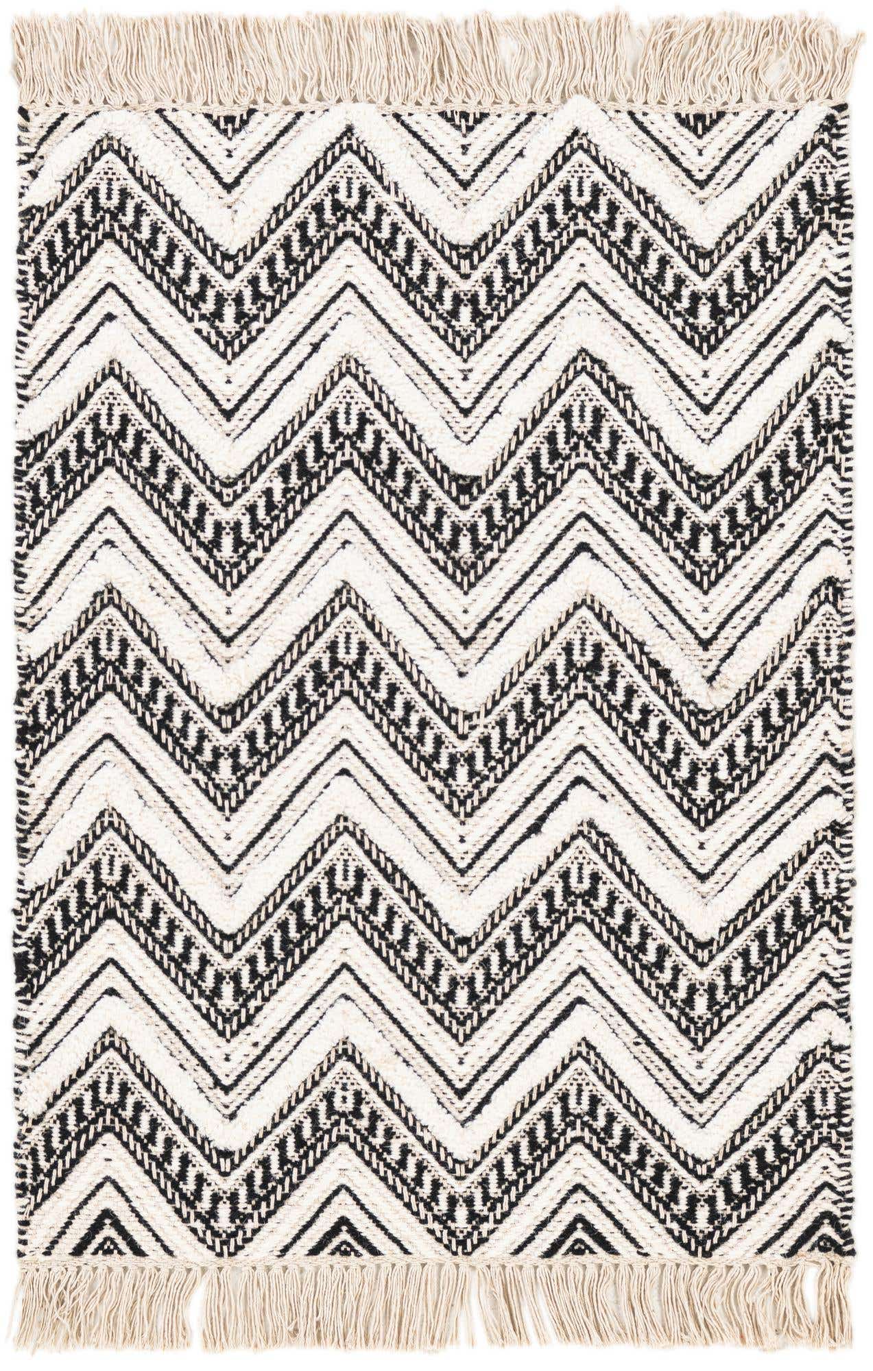 2' x 3' Handmade Braided Jute Rug