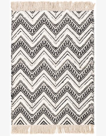 2' x 3' Handmade Braided Jute Rug