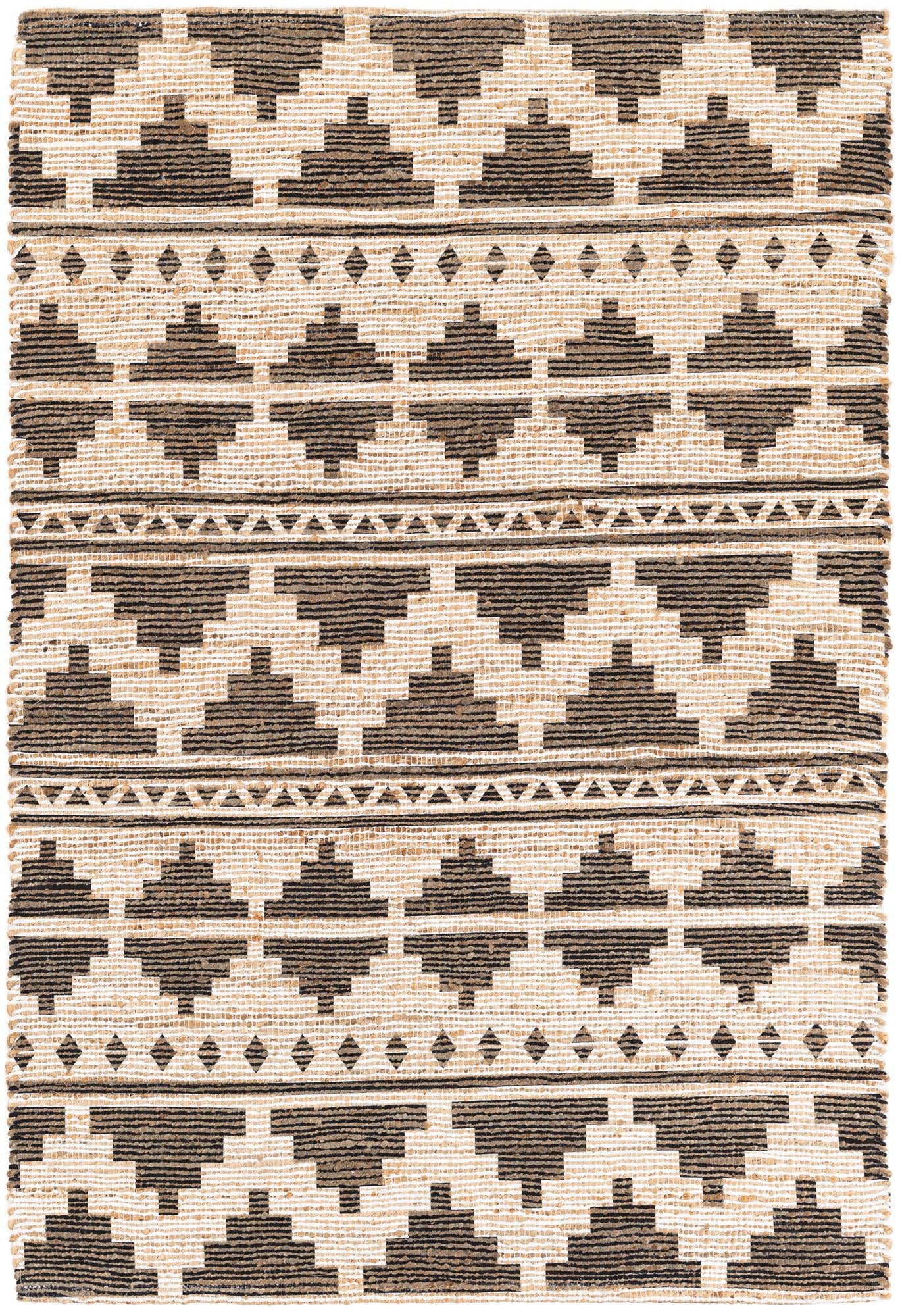 4' 1 x 6' Chenille Jute Rug