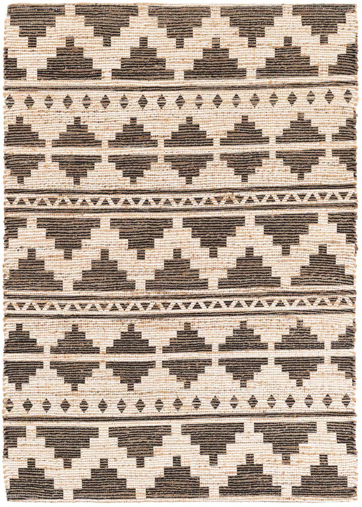 4' 1 x 6' Chenille Jute Rug