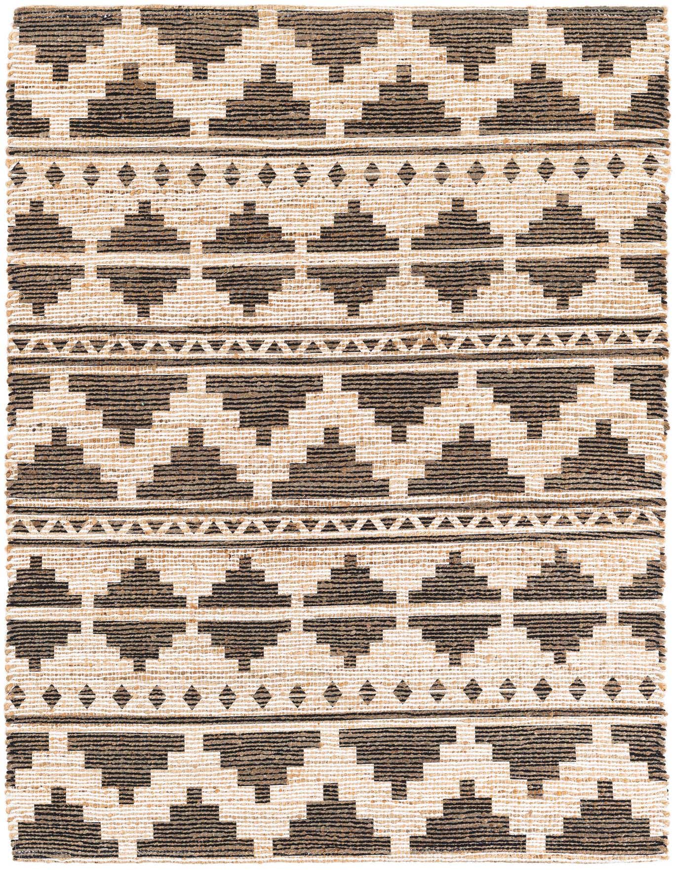 4' 1 x 6' Chenille Jute Rug