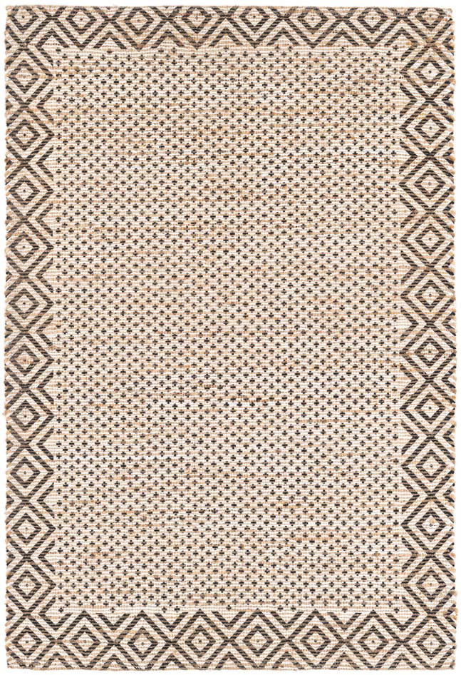 Detail image of 4' 2 x 6' Hand Woven Chenille Jute Rug