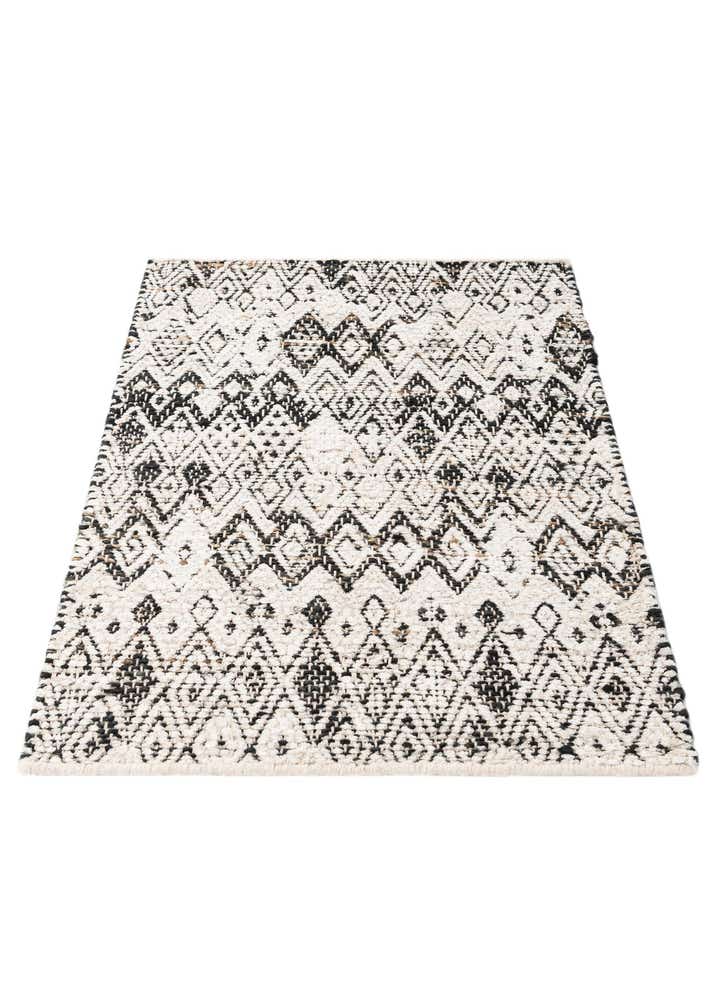 2' 2 x 3' 2 Hand Woven Chindi Braided Jute Rug