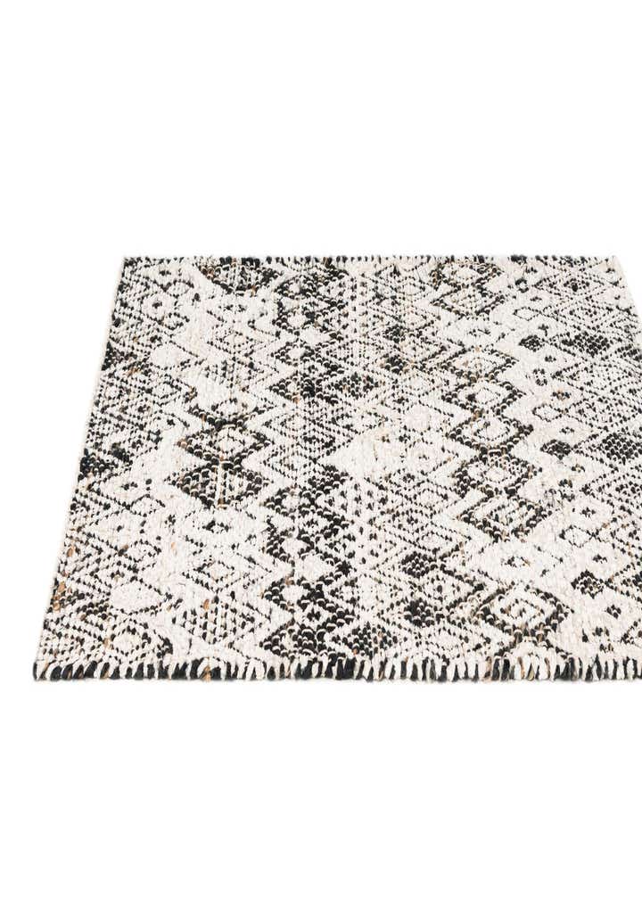 2' 2 x 3' 2 Hand Woven Chindi Braided Jute Rug