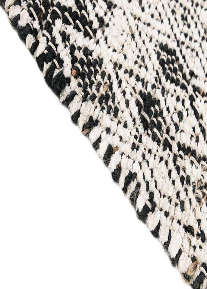 2' 2 x 3' 2 Hand Woven Chindi Braided Jute Rug