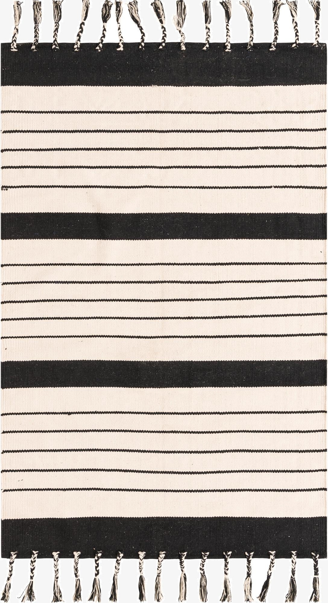 125cm x 185cm  Hand Woven Chindi Cotton Alfombra