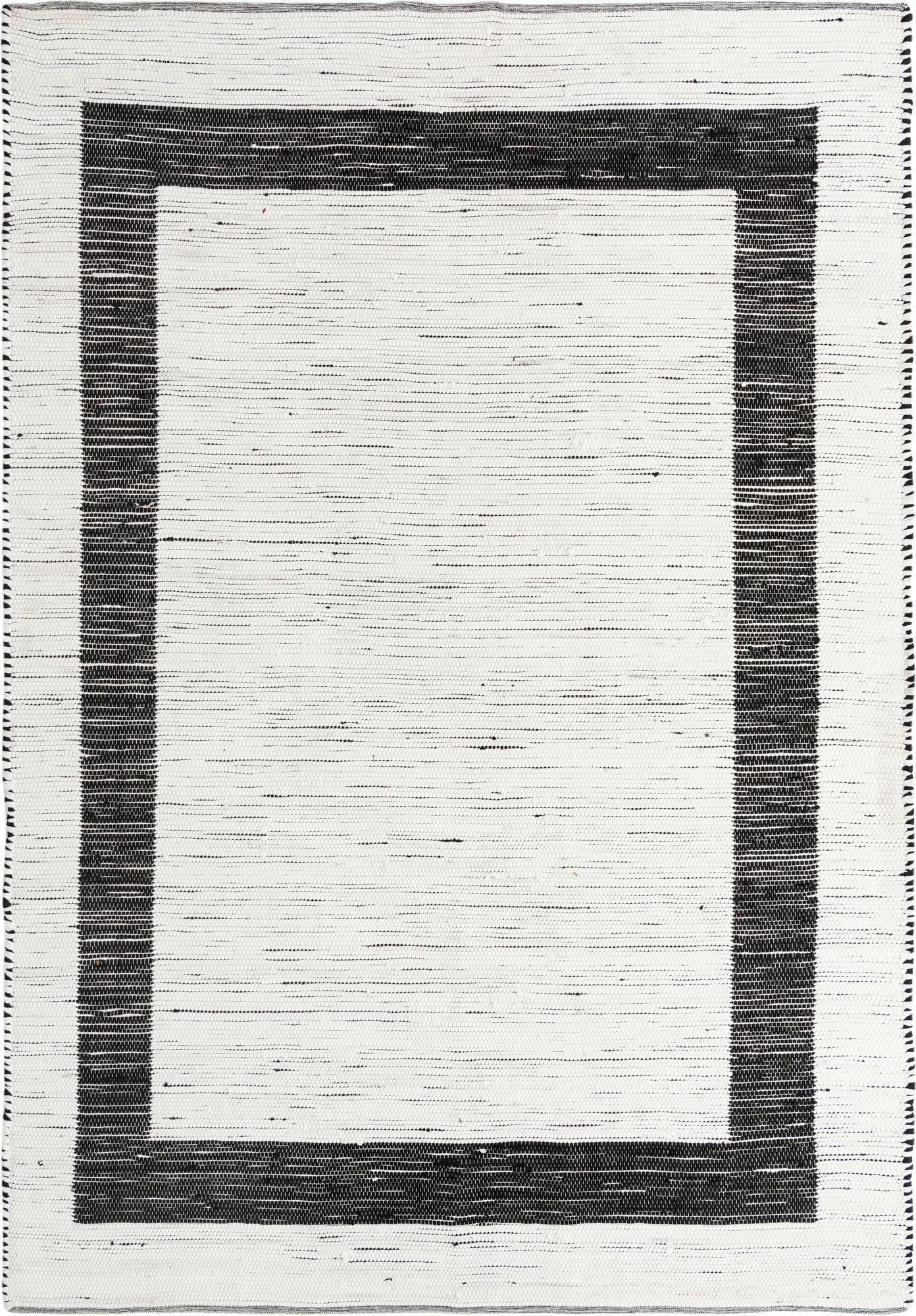 9' x 12' Hand Woven Chindi Jute Rug