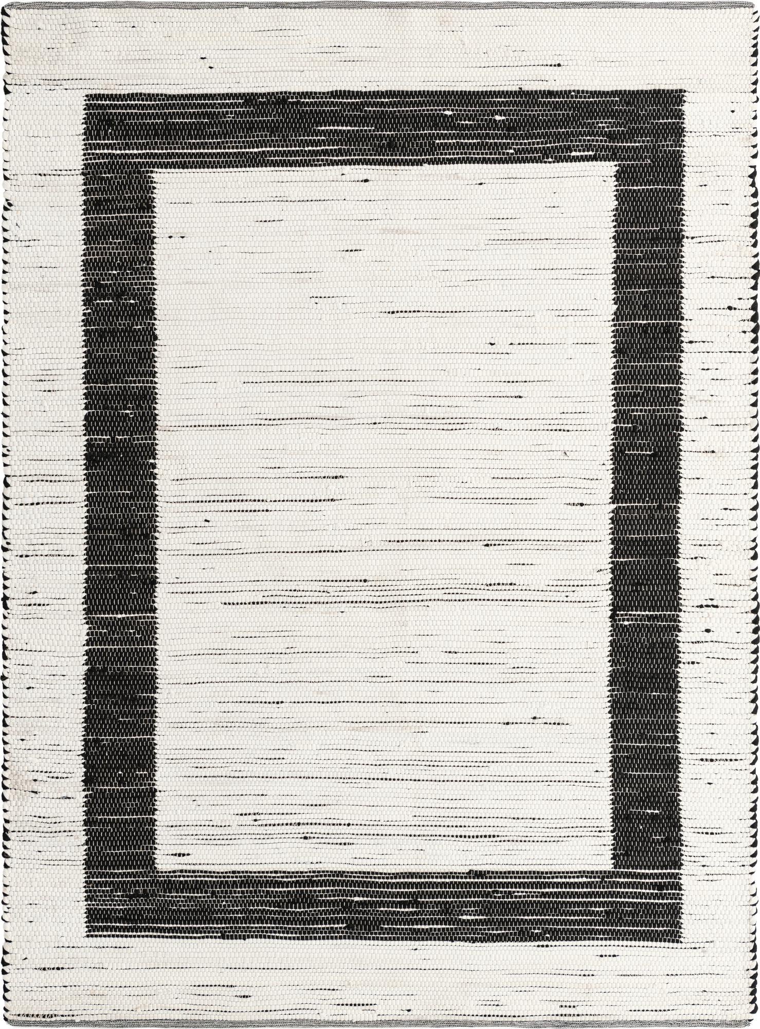 8' x 11' Hand Woven Chindi Jute Rug
