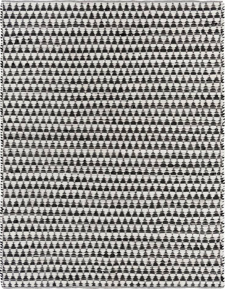 Detail image of 8' x 11' Hand Woven Chindi Jute Rug