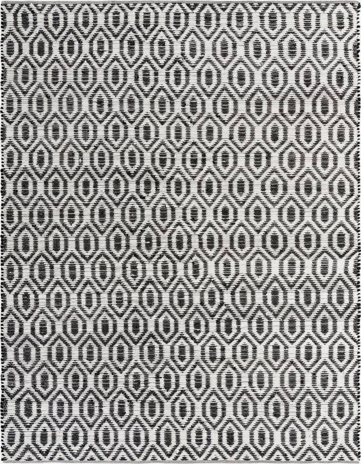 Detail image of 10' x 14' 1 Hand Woven Chindi Jute Rug