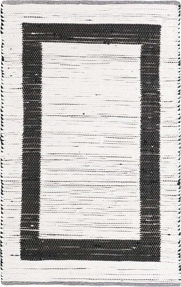 4' x 6' Hand Woven Chindi Jute Rug