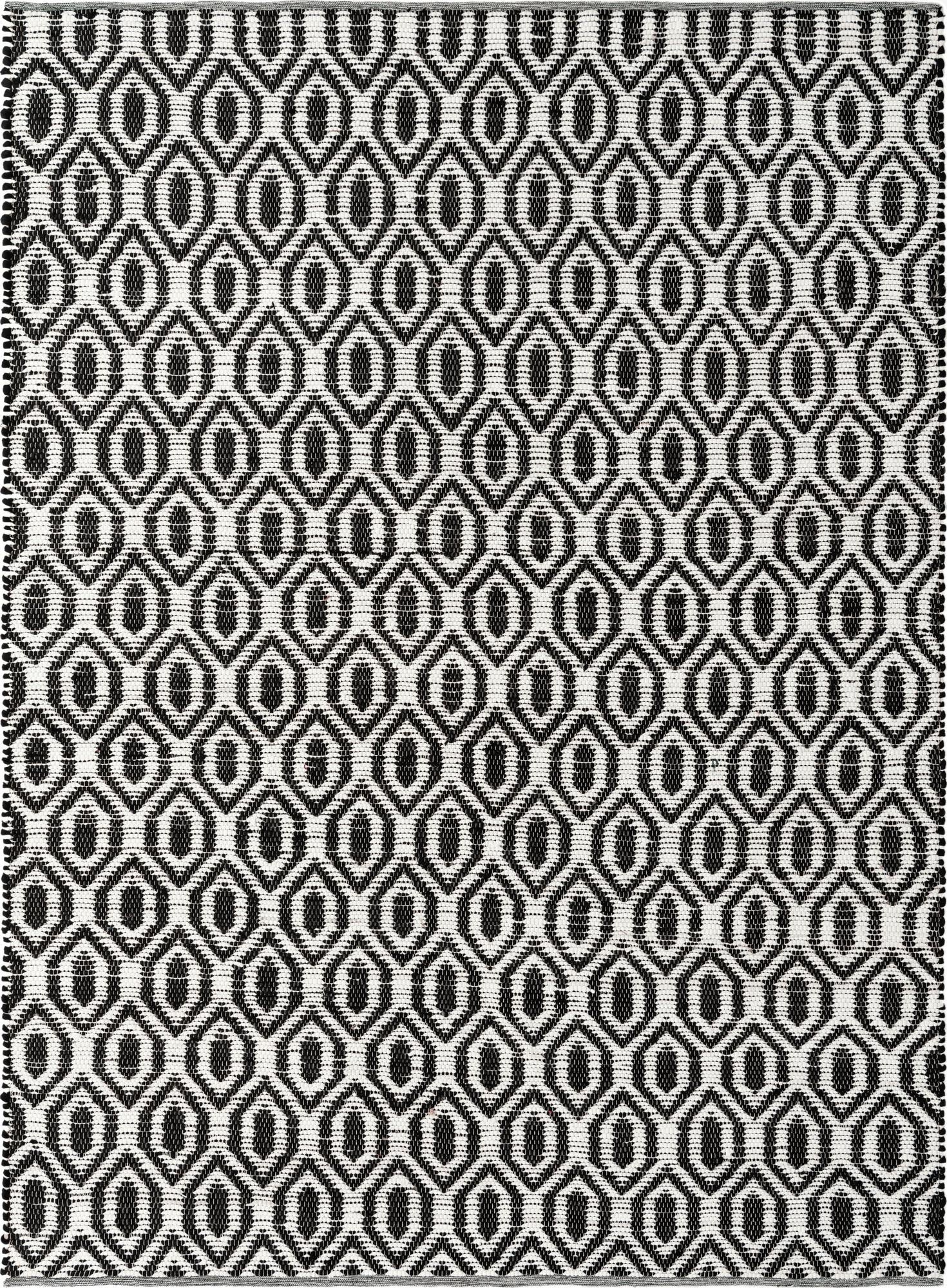 9' x 12'  Hand Woven Chindi Jute Rug