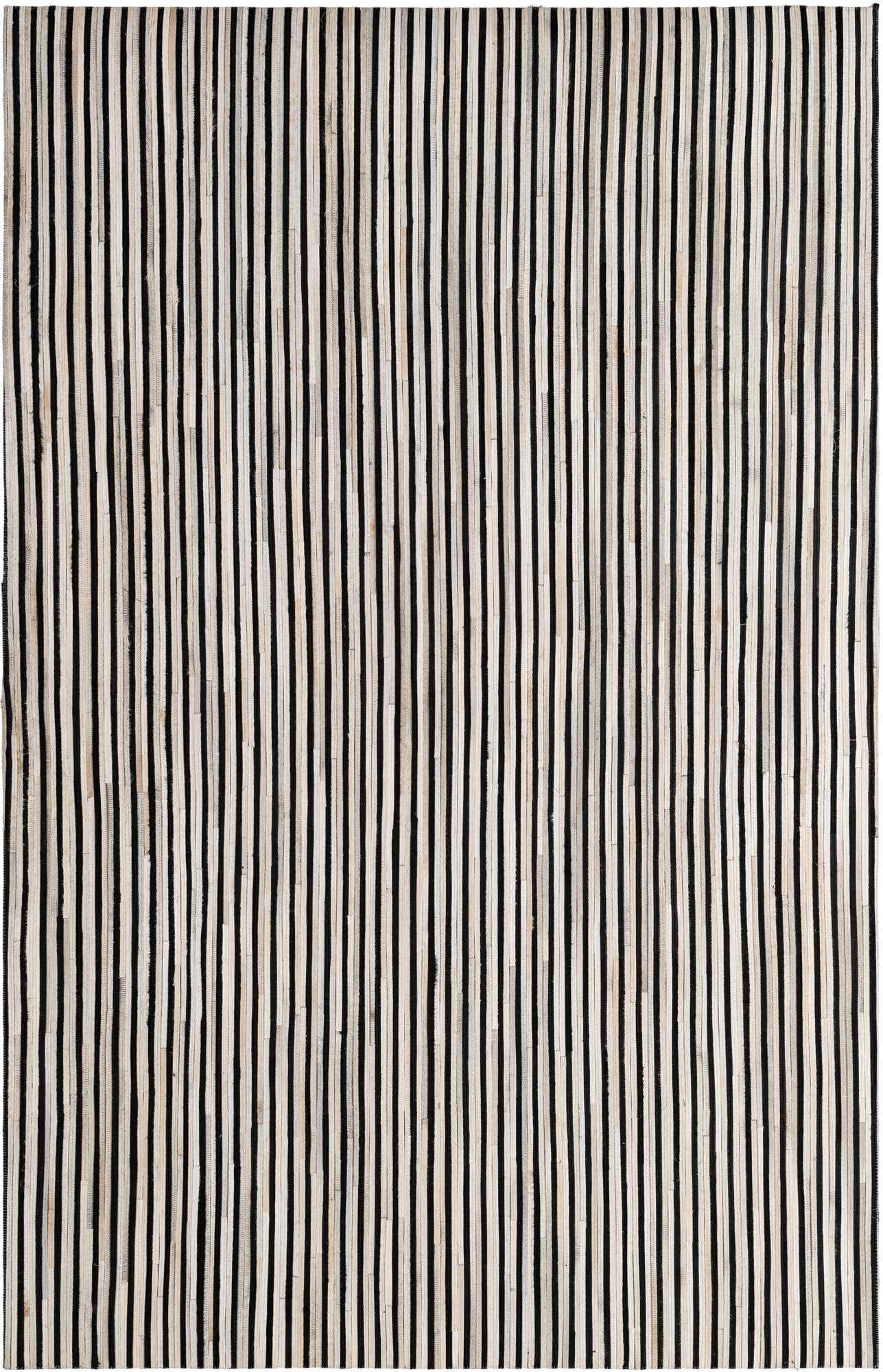 5' 2 x 8' Cowhide - Patchwork Rug
