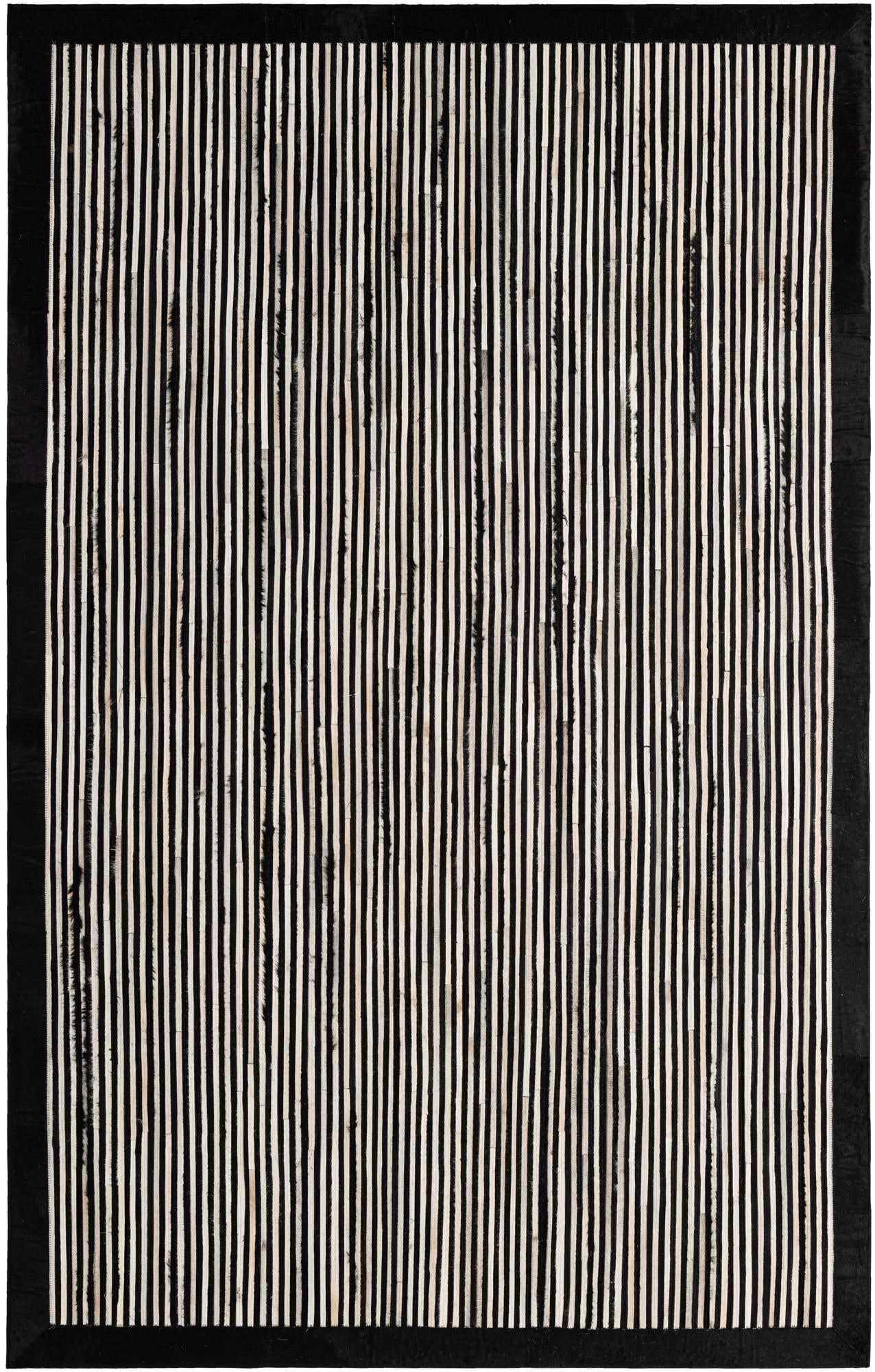 5' 1 x 7' 11 Cowhide - Patchwork Rug