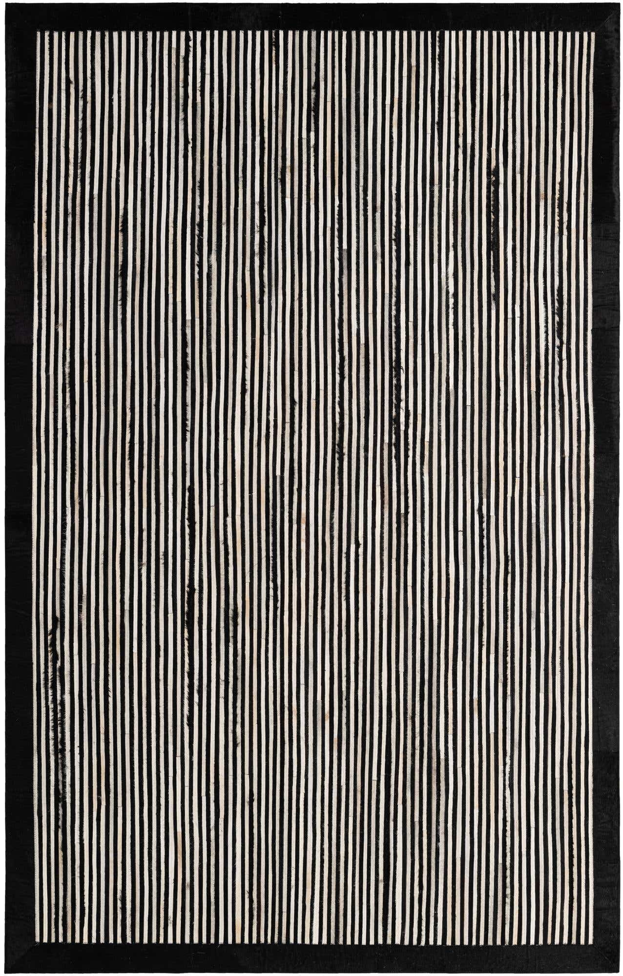 5' 1 x 7' 11 Cowhide - Patchwork Rug