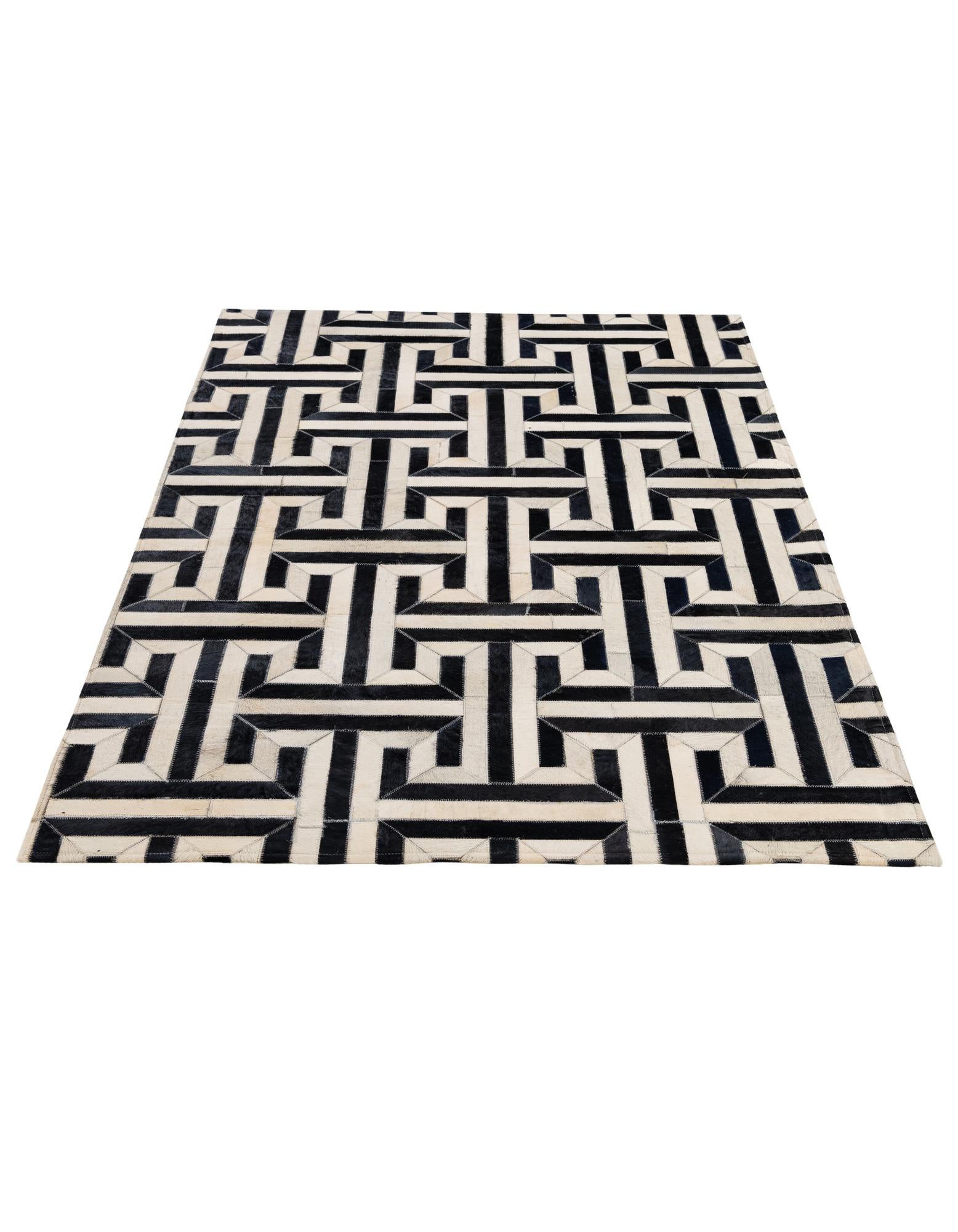4' 2 x 6' 1 Cowhide - Patchwork Rug