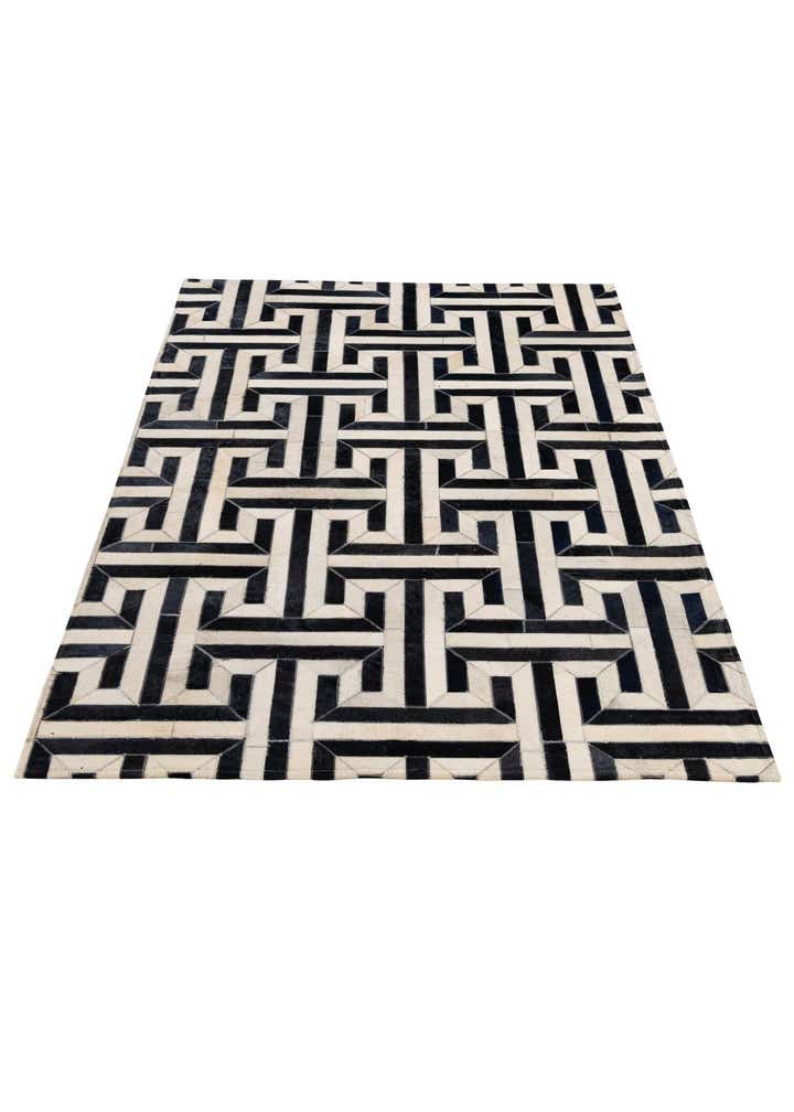 4' 2 x 6' 1 Cowhide - Patchwork Rug