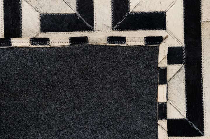 4' 2 x 6' 1 Cowhide - Patchwork Rug