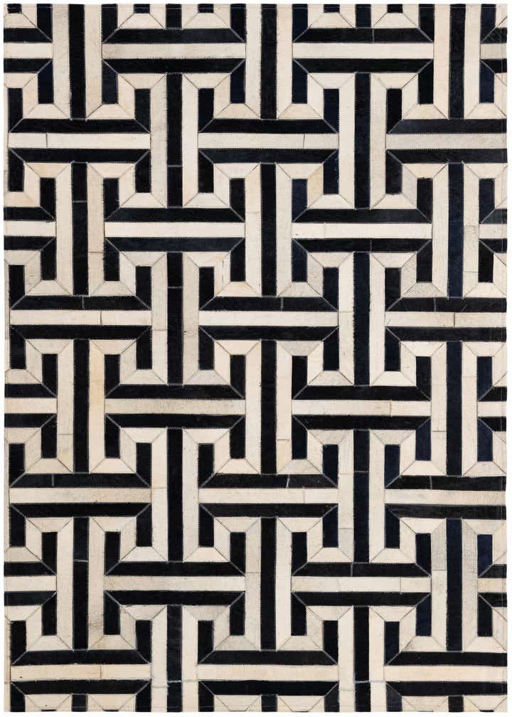 4' 2 x 6' 1 Cowhide - Patchwork Rug