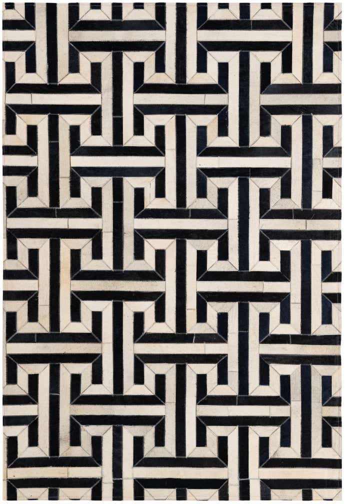 4' 2 x 6' 1 Cowhide - Patchwork Rug