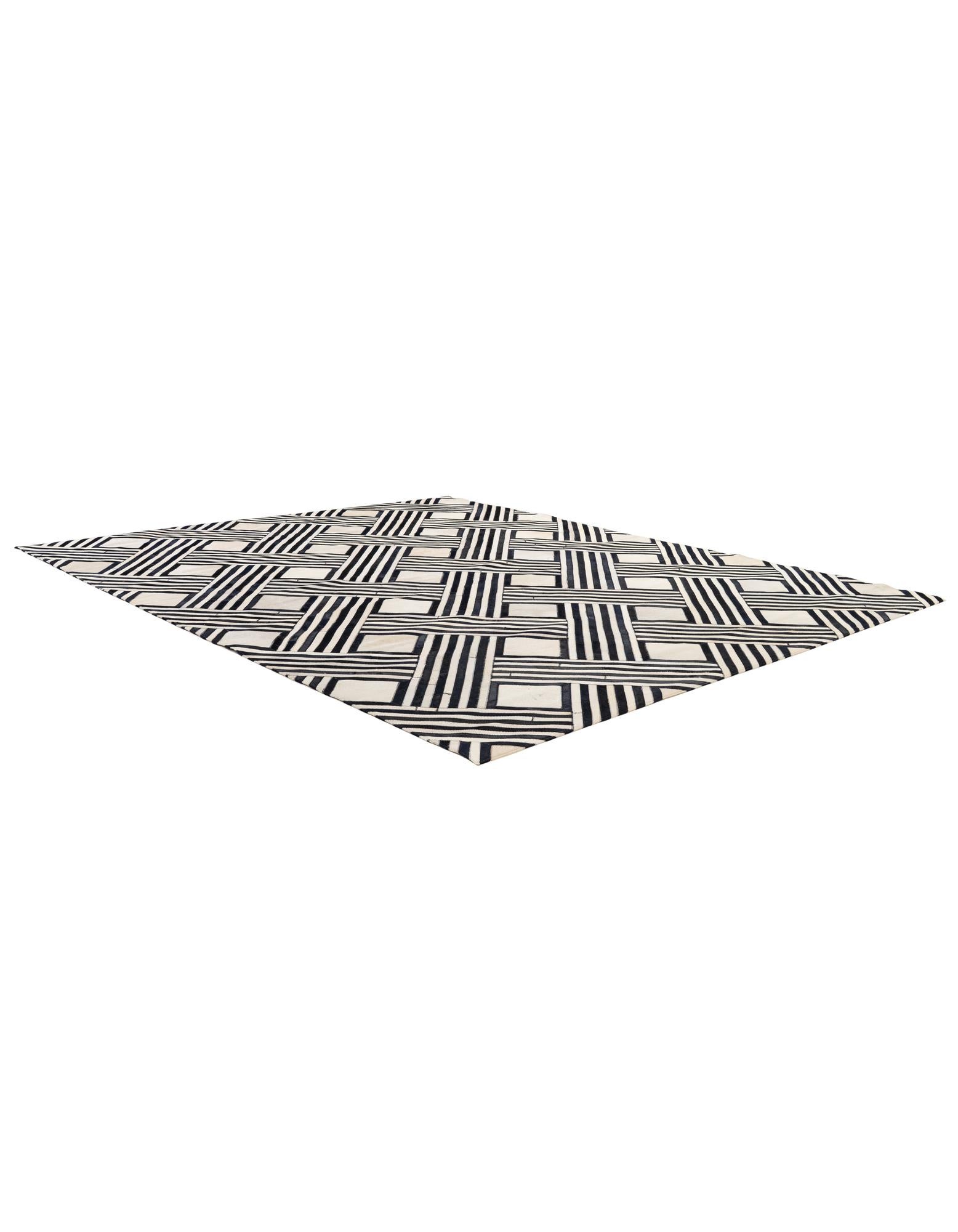 7' 11 x 9' 10 Cowhide - Patchwork Rug