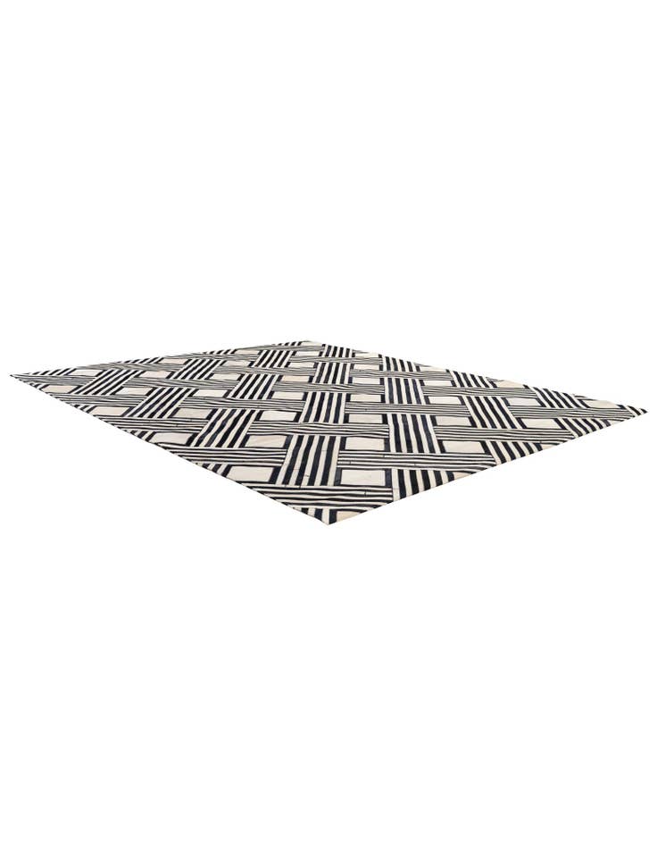 Detail image of 7' 11 x 9' 10 Cowhide - Patchwork Rug