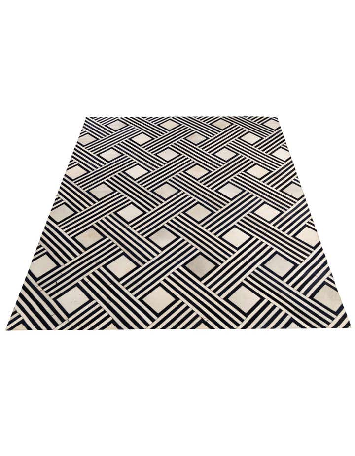 7' 11 x 9' 10 Cowhide - Patchwork Rug