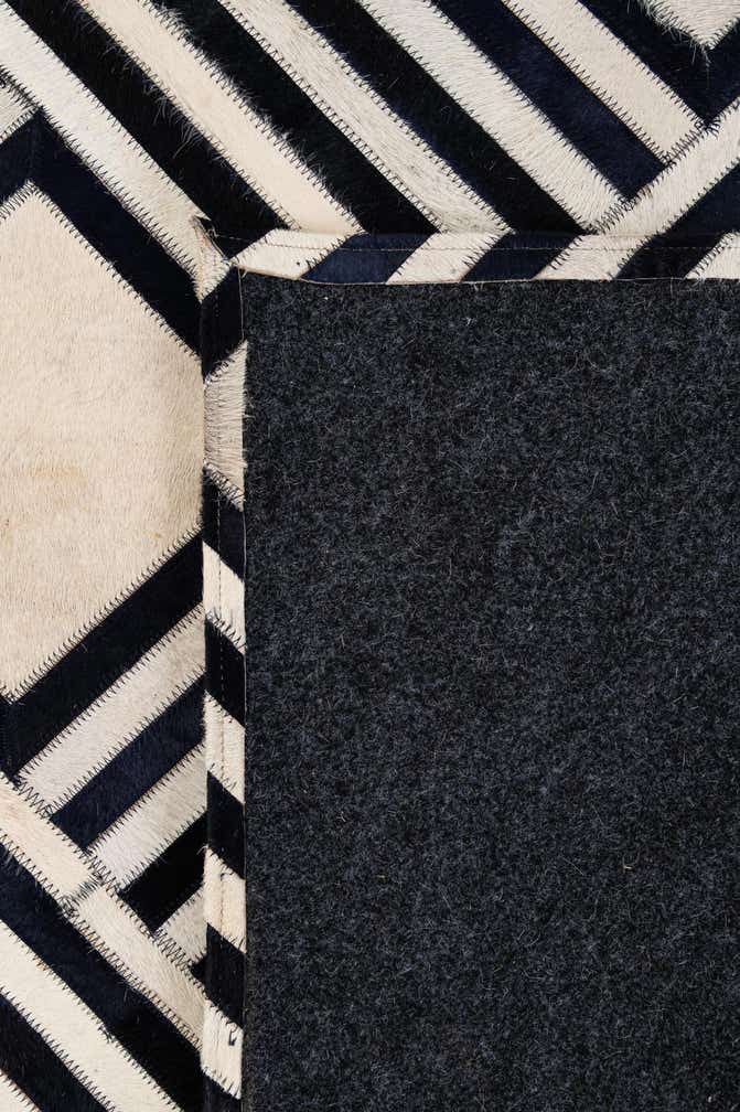 7' 11 x 9' 10 Cowhide - Patchwork Rug