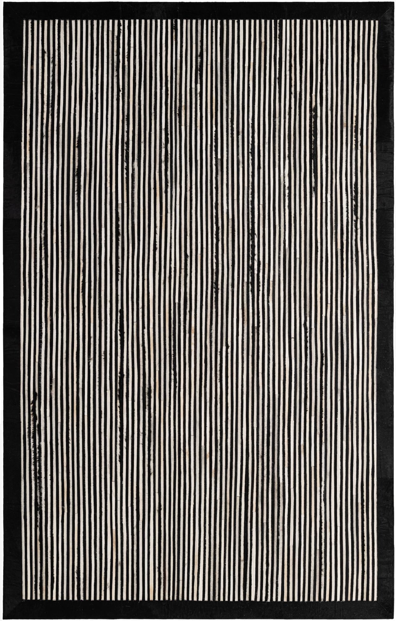 5' 1 x 7' 11 Cowhide - Patchwork Rug