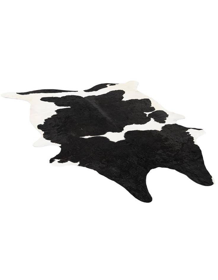 Detail image of 6' 2 x 6' 10 Cowhide Leather Rug