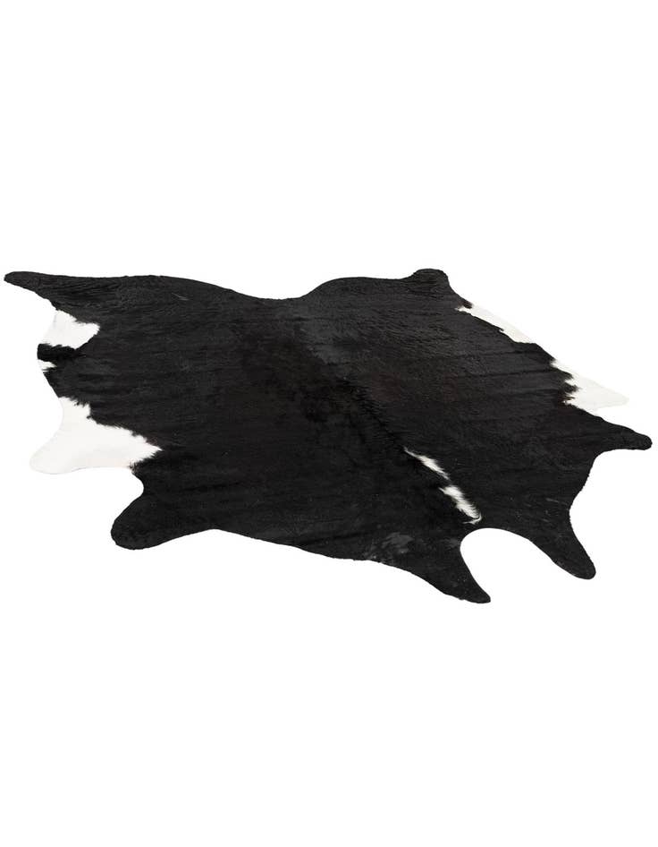 Detail image of 6' 2 x 6' 8 Cowhide Leather Rug