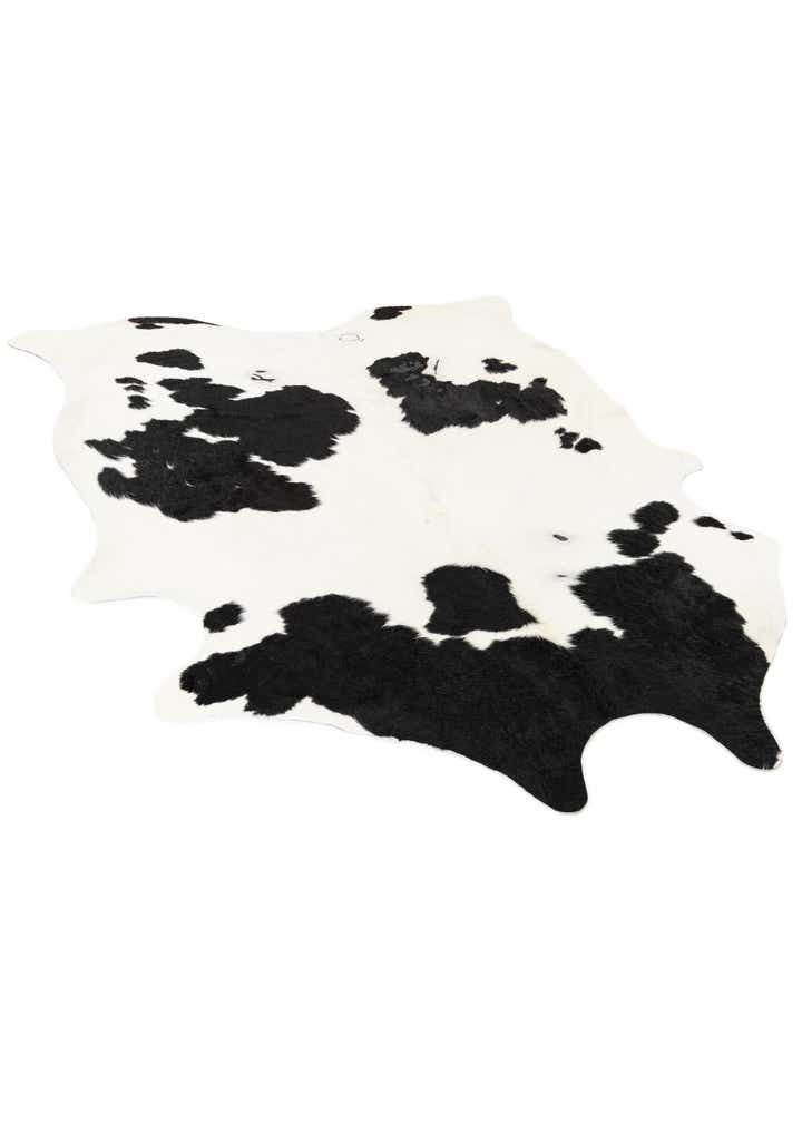 6' 5 x 7' 6 Cowhide Leather Rug