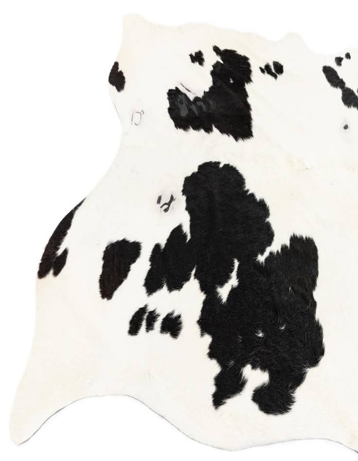 Detail image of 6' 5 x 7' 6 Cowhide Leather Rug