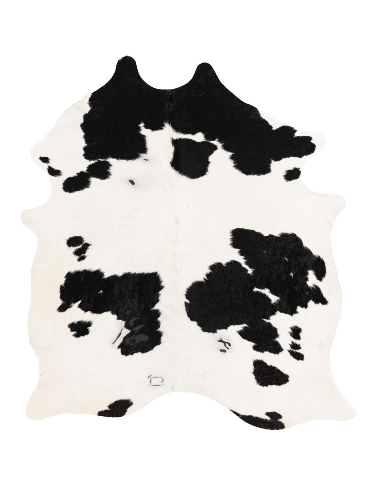 6' 5 x 7' 6 Cowhide Leather Rug