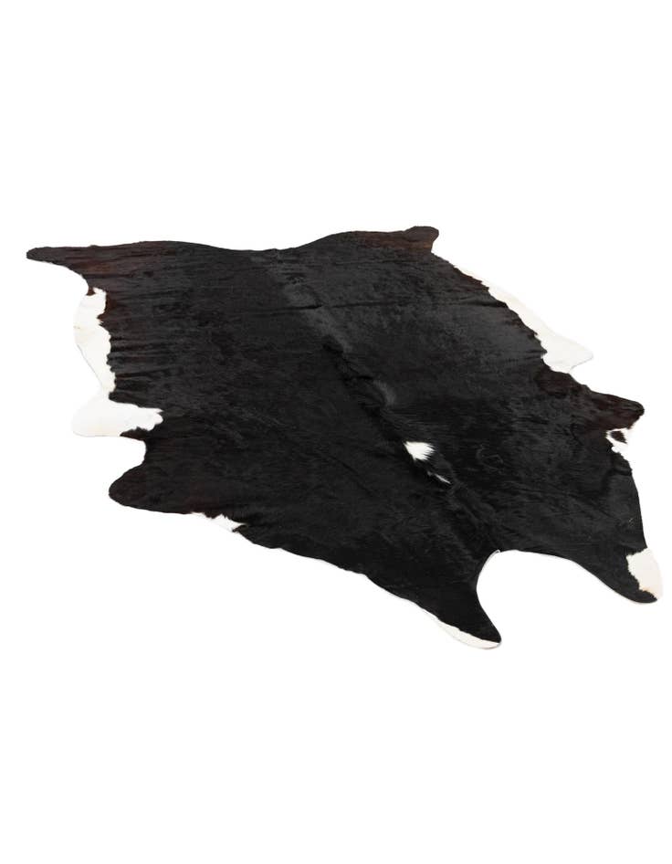 Detail image of 6' 2 x 7' 7 Cowhide Leather Rug