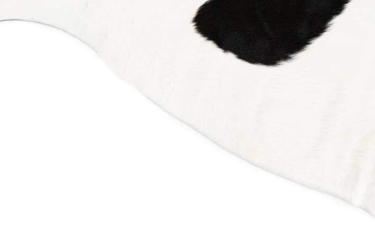 Detail image of 6' 3 x 6' 10 Cowhide Leather Rug